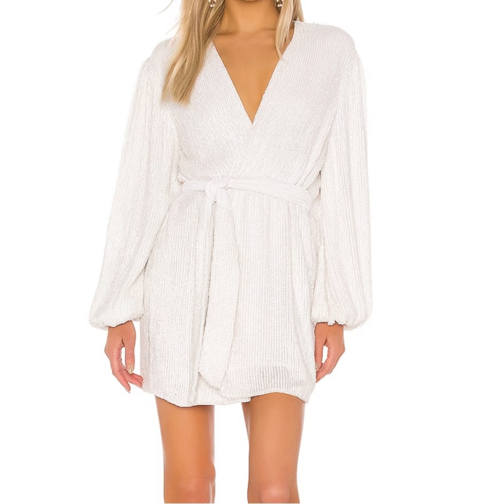 Retrofete Robe Gabrielle Dress in Moon Glow